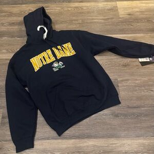 Notre Dame Hoodie in Navy Blue